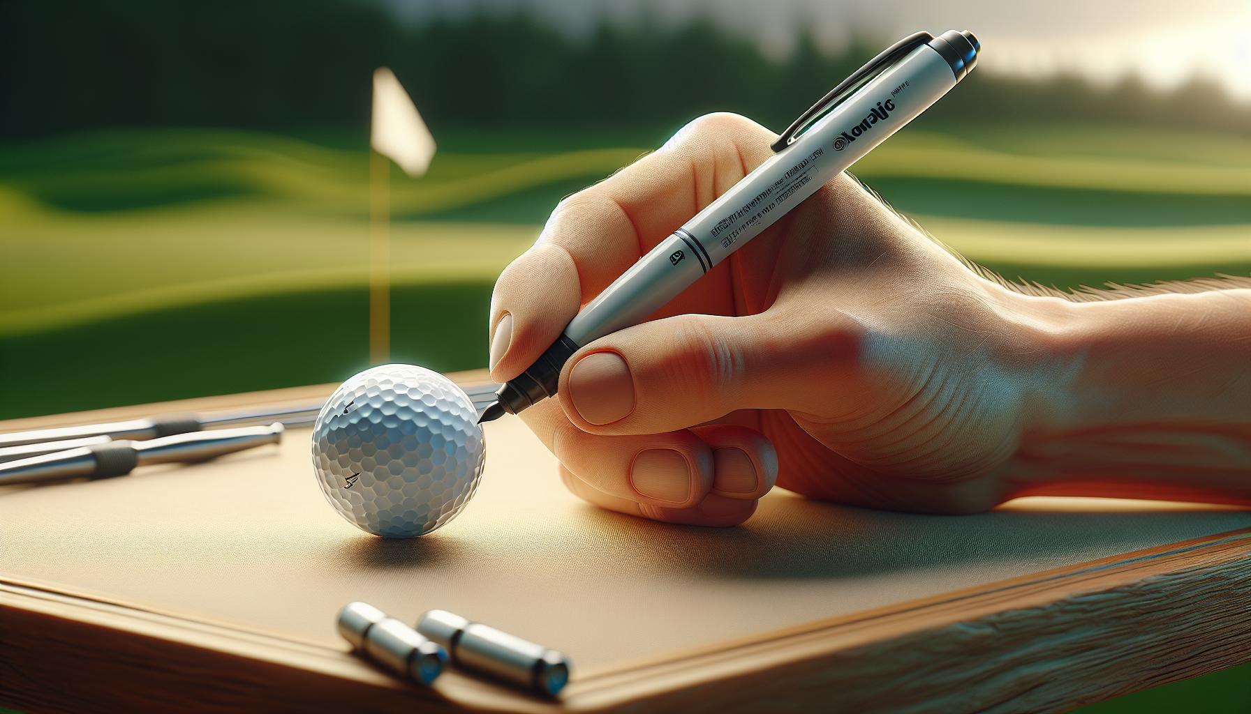 How Do You Mark Your Golf Ball? Bulletproof Tips For Legal Play 2 How to Legally Mark Your Golf Ball