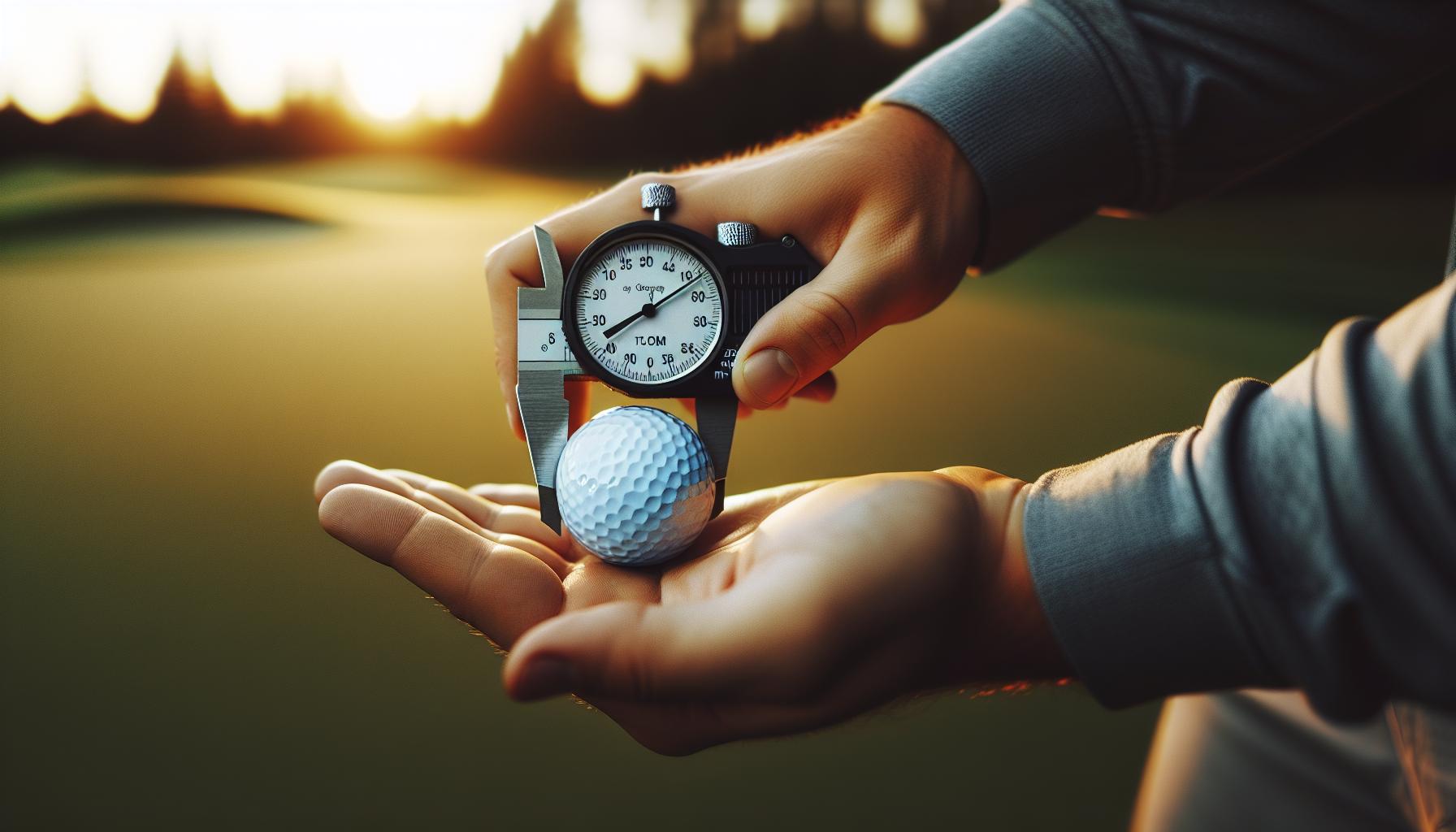 Understanding Golf Ball Diameter in Centimeters