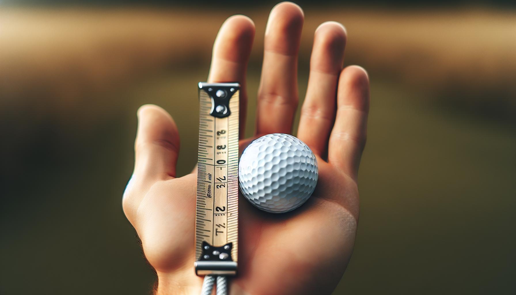 What Is The Diameter Of A Golf Ball? Why This Tiny Detail Matters 2 What is the Standard Diameter of a Golf Ball?