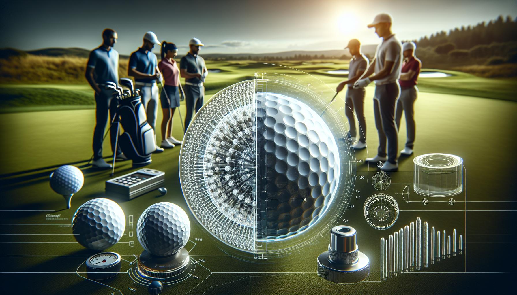 What Is the Size of a Golf Ball in CM: Official Specs 2 Understanding Golf Ball Construction Materials